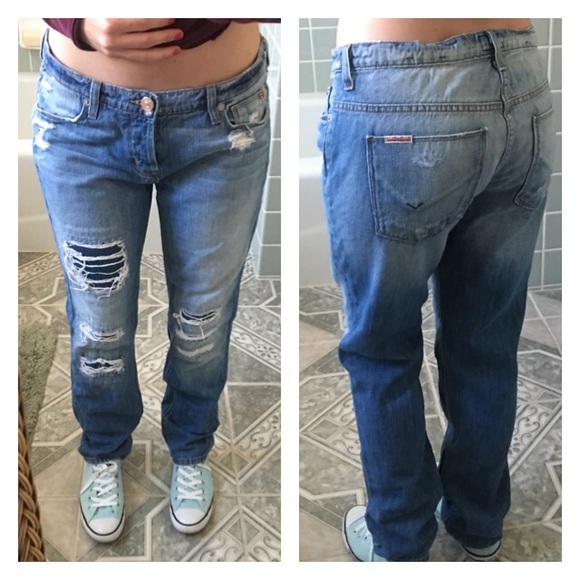 Hudson Jeans Denim - Hudson Leigh Boyfriend Jeans